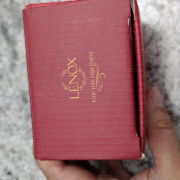 Lenox For the Holidays Cardinal art glass Christmas ornament - Picture 4 of 13